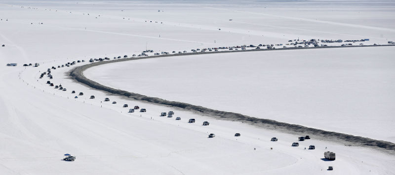 Illustration for article titled Racers Finally Storm The Bonneville Salt Flats Again And It Looks Incredible